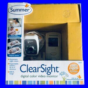 Summer Clear Sight Digital Color Video Monitor Brand New Open Box